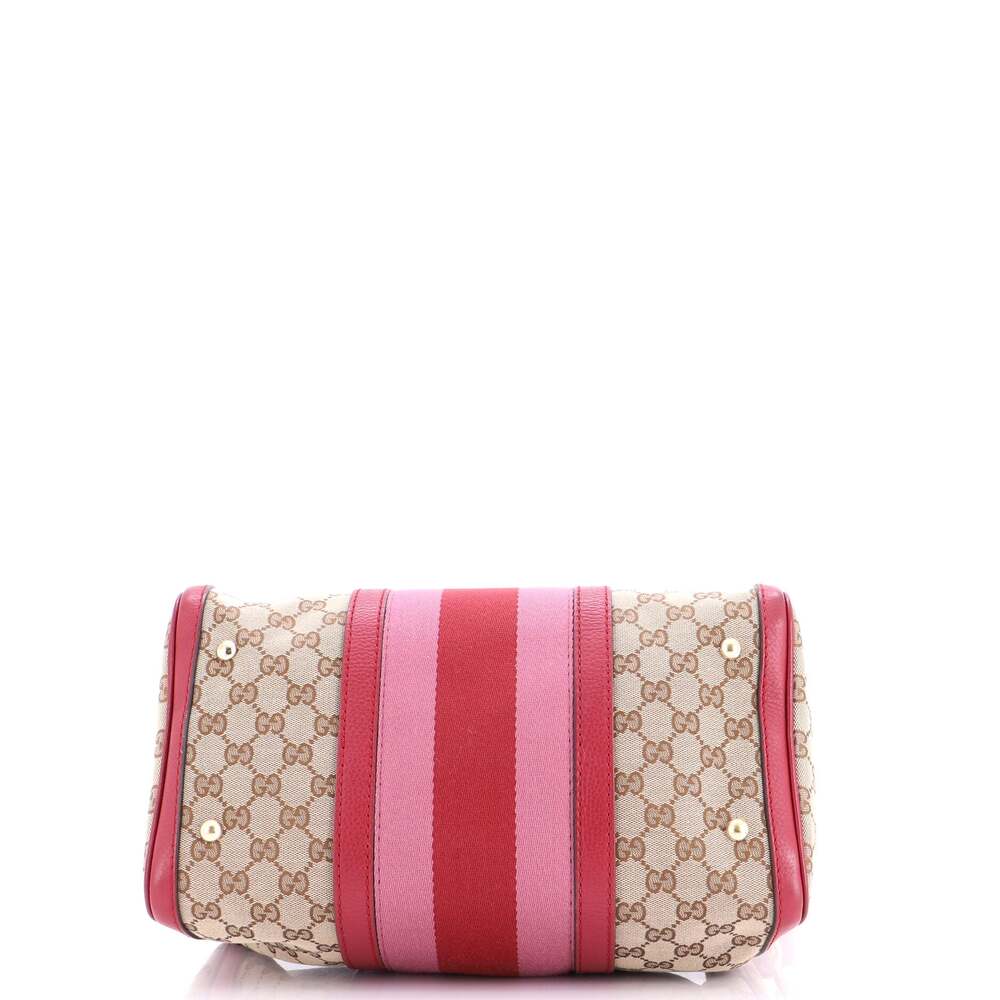 Gucci Vintage Web Boston Bag Gg Canvas #229427G12B - Picture 4 of 9